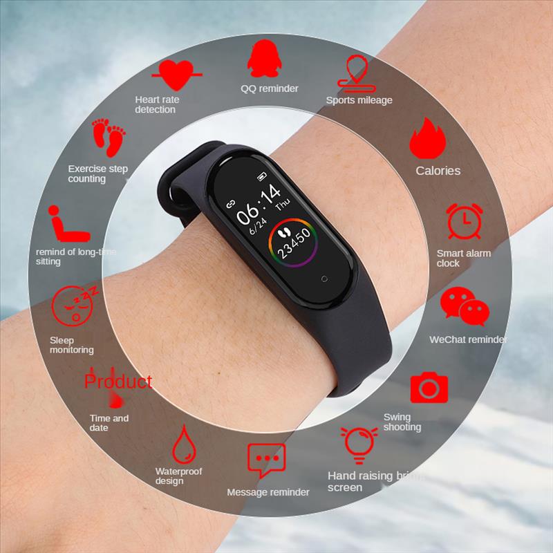 RS9005 heart rate smart bracelet