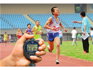 Stopwatch with Olympic dream