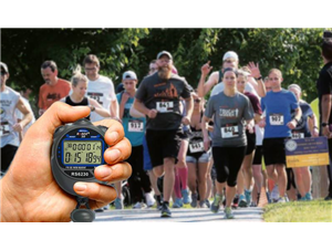 The annual races stopwatch attracts its largest area