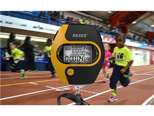 Sports stopwatch and running race