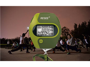 用秒表计时器完善慢跑和快跑