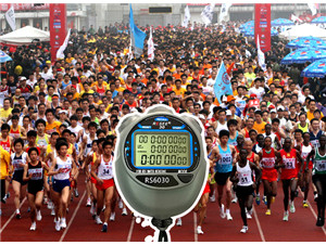 The commercial value of the marathon event has a bright future - the stopwatch business is getting better and better